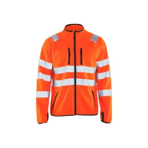 outlet Nouveau 🛒 Randonnee Pedestre Adulte Blaklader Veste Softshell Blaklader Haute Visibilité ORANGE ✔️ 14