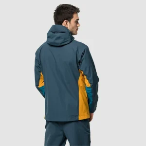 Meilleur prix 💯 Randonnee Pedestre Homme Jack Wolfskin Veste Jack Wolfskin Eagle Peak 3xl BLEU ✨ achetez pas cher 10