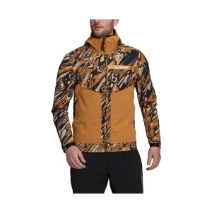 Acheter Maintenant Le moins cher 🛒 Randonnee Pedestre Homme Adidas Veste Adidas Terrex Multi Graphic Stretch Softshell MARRON ❤️ 16