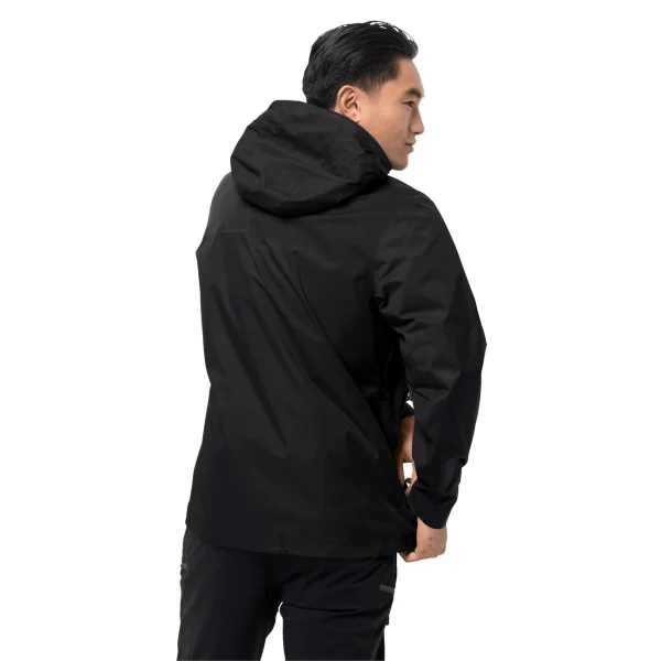 De gros 🧨 Randonnee Pedestre Homme Jack Wolfskin Veste Imperméable Jack Wolfskin Jasper Flex NOIR ⭐ grande surprise 4