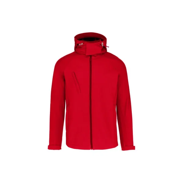 Meilleure affaire 🥰 Randonnee Pedestre Adulte Kariban Veste Softshell A Capuche Amovible Kariban ROUGE 🌟 online boutique 3