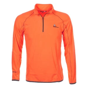 Sortie 😉 Ski Alpin Homme Peak Mountain Peak Mountain – Sweat Polaire Homme Cafine- Orange ORANGE ❤️ soldes en ligne 6