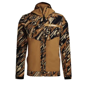 Acheter Maintenant Le moins cher 🛒 Randonnee Pedestre Homme Adidas Veste Adidas Terrex Multi Graphic Stretch Softshell MARRON ❤️ 12