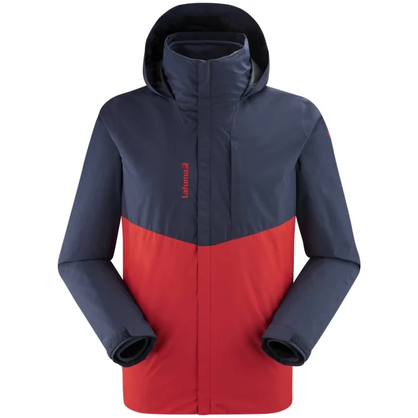 site soldes Tout neuf 👏 Randonnee Pedestre Homme Lafuma Veste 3 En 1 – Homme – Rouge – Access 3in1 Fleece Jkt M ROUGE 👍 4