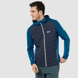 Remise ✔️ Randonnee Pedestre Homme Jack Wolfskin Polaire Jack Wolfskin Crossing Peak 3xl BLEU 🛒 économies garanties 18