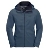 Vente flash 🔥 Randonnee Pedestre Homme Jack Wolfskin Veste Imperméable Jack Wolfskin Evandale BLEU 👍 mode pas cher 22