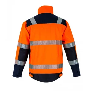 Nouveau 🛒 Randonnee Pedestre Adulte Lma Veste Col Montant Hv Renforcee Lma Ampoule ORANGE 🤩 site pas cher 18