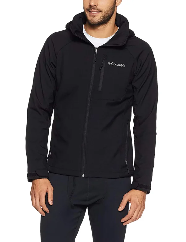 Vente flash 👍 Montagne Homme Columbia Columbia Cascade Ridge Ii Softshell NOIR 😀 prix abordable 6