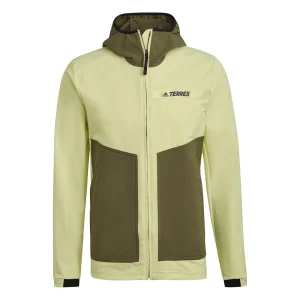 Vente flash 🌟 All Mountain Homme Adidas Mt Sofshell Jkt JAUNE 🤩 Achat 18