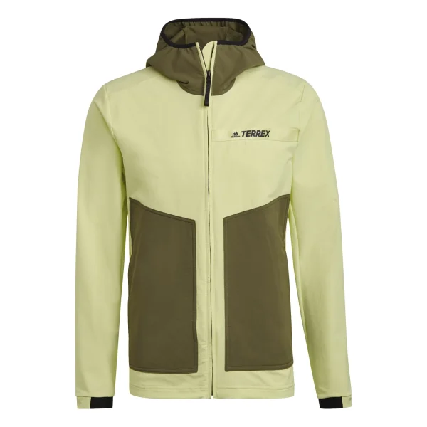 Vente flash 🌟 All Mountain Homme Adidas Mt Sofshell Jkt JAUNE 🤩 Achat 7