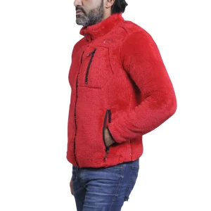 Le moins cher 🔥 Mode- Lifestyle Homme Peak Mountain Blouson Polaire Homme Carian ROUGE ❤️ soldes en ligne 14