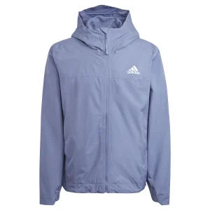 achat Les meilleures critiques de ⭐ Randonnee Pedestre Homme Adidas Veste Adidas Bsc 3-stripes Rain.rdy VIOLET 💯 18