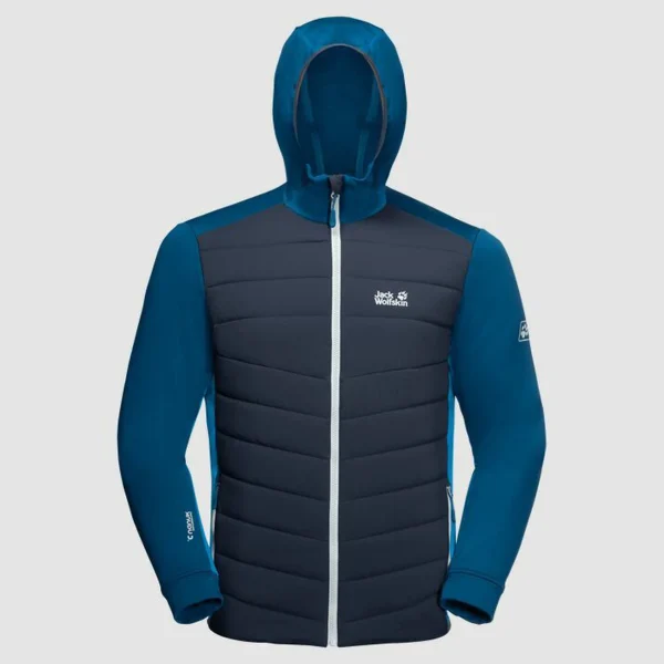 Remise ✔️ Randonnee Pedestre Homme Jack Wolfskin Polaire Jack Wolfskin Crossing Peak 3xl BLEU 🛒 économies garanties 1