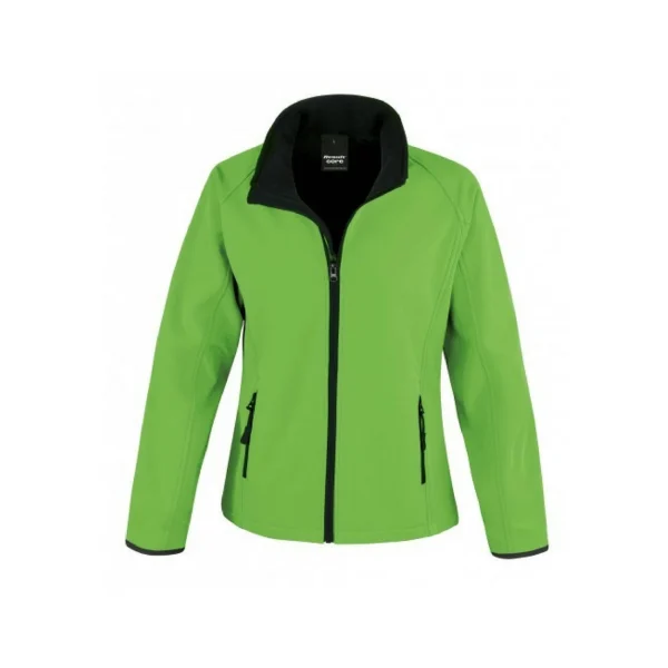 bas prix Meilleure affaire ❤️ Randonnee Pedestre Adulte Result Veste Softshell Femme Result VERT 🤩 7