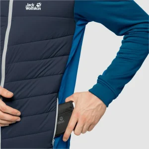 Remise ✔️ Randonnee Pedestre Homme Jack Wolfskin Polaire Jack Wolfskin Crossing Peak 3xl BLEU 🛒 économies garanties 16