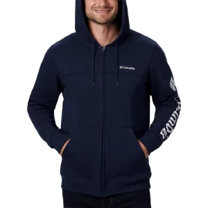 vente luxe pas cher Vente flash 🥰 Randonnee Pedestre Homme Columbia Veste Zippée Columbia Logo Fleece GRIS 🥰 16