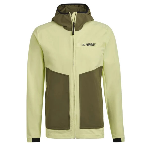 Vente flash 🌟 All Mountain Homme Adidas Mt Sofshell Jkt JAUNE 🤩 Achat 3