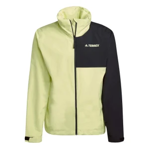 Coupon 🧨 Randonnee Pedestre Homme Adidas Veste De Pluie Adidas Terrex Primegreen Allover JAUNE 🔔 Couleurs variées 16