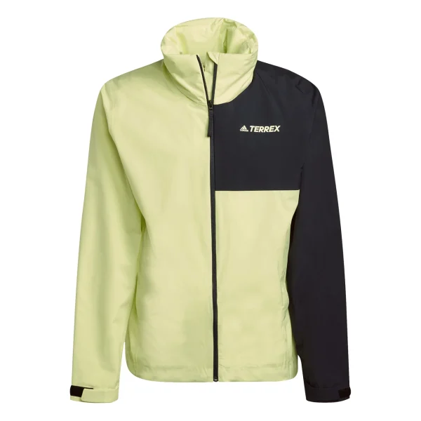 Coupon 🧨 Randonnee Pedestre Homme Adidas Veste De Pluie Adidas Terrex Primegreen Allover JAUNE 🔔 Couleurs variées 4