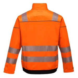 Retour Facile et Gratuit Meilleure vente ⌛ Randonnee Pedestre Adulte Portwest Veste Haute Visibilité Portwest Vision ORANGE ❤️ 18