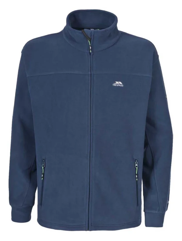 Tout neuf ❤️ Montagne Homme Trespass Trespass Bernal Fleece At300 BLEU ⭐ des prix incroyables 5