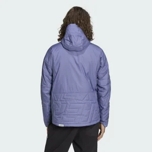 fashion pas cher Les meilleures critiques de 🔔 Randonnee Pedestre Homme Adidas Veste Adidas Terrex Myshelter Primaloft Hooded VIOLET 🌟 14