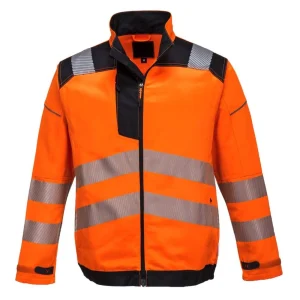 Retour Facile et Gratuit Meilleure vente ⌛ Randonnee Pedestre Adulte Portwest Veste Haute Visibilité Portwest Vision ORANGE ❤️ 12