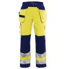 Meilleure affaire 🥰 Randonnee Pedestre Adulte Blaklader Pantalon Femme Haute Visibilité Blaklader Polycoton Poches Flottantes JAUNE 🌟 Couleurs variées 22