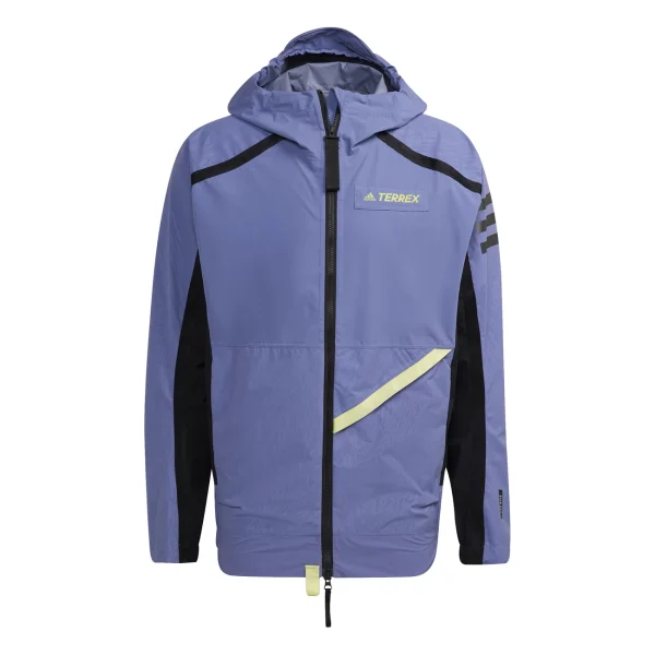 Offres 🧨 Randonnee Pedestre Homme Adidas Veste Adidas Terrex Utilitas Rain VIOLET 🧨 en promotion 5