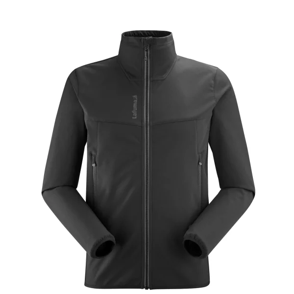 Grosses soldes 🤩 Randonnee Pedestre Homme Lafuma Veste Softshell – Homme – Noir – Trackshell Jkt M NOIR ✨ boutique en ligne 1