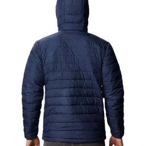 mode pas chere Le moins cher 👍 Montagne Homme Columbia Columbia Powder Lite Hooded BLEU 👍 10