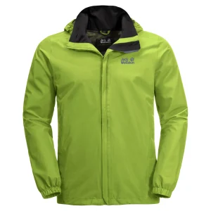 à prix d'occasion Remise 👍 Randonnee Pedestre Homme Jack Wolfskin Veste Imperméable Jack Wolfskin Stormy Point VERT 👍 15