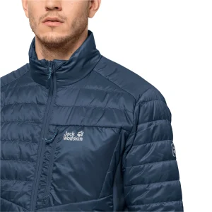 Livraison rapide De gros 💯 Randonnee Pedestre Homme Jack Wolfskin Veste Imperméable Jack Wolfskin Routeburn BLEU 😍 12