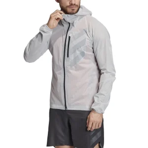 grande surprise Vente flash 🛒 Randonnee Pedestre Homme Adidas Veste Adidas Terrex Agravic Rain BLANC ❤️ 18