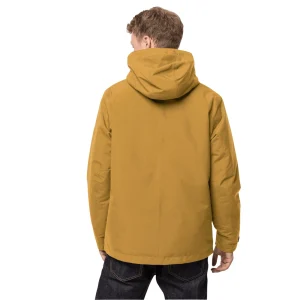 magasin france Acheter ✔️ Randonnee Pedestre Homme Jack Wolfskin Veste Jack Wolfskin White Forest JAUNE ❤️ 18