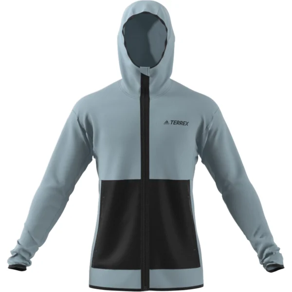 Meilleure affaire 🛒 Randonnee Pedestre Homme Adidas Veste De Randonnée Adidas Terrex Tech Fleece Lite GRIS 🥰 soldes 5