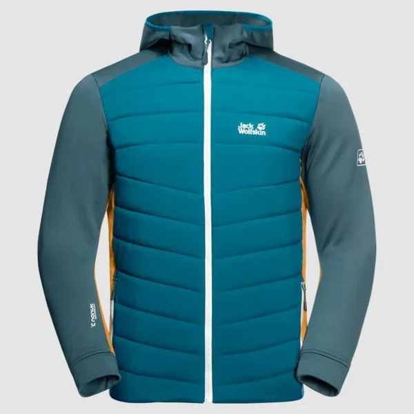 Retour Gratuit De gros 😉 Randonnee Pedestre Homme Jack Wolfskin Polaire Jack Wolfskin Crossing Peak BLEU 🎉 6