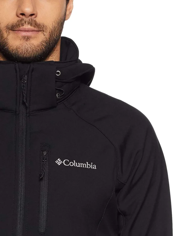 Vente flash 👍 Montagne Homme Columbia Columbia Cascade Ridge Ii Softshell NOIR 😀 prix abordable 1