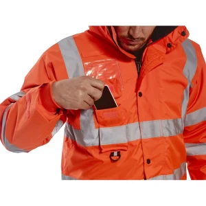 Bon marché 💯 Randonnee Pedestre Adulte Portwest Parka Haute Visibilité 7 En 1 Portwest Traffic Go/rt ORANGE 🧨 marque pas cher 14