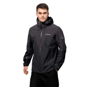 Offres 🛒 Randonnee Pedestre Homme Jack Wolfskin Veste Imperméable Jack Wolfskin Dna Rhapsody NOIR 🔔 vente pas cher 16