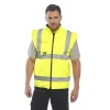 Sortie 🛒 Randonnee Pedestre Adulte Portwest Parka Haute Visibilité 7 En 1 Portwest Hi Vis Respirant JAUNE 🎉 Satisfait ou Remboursé 19