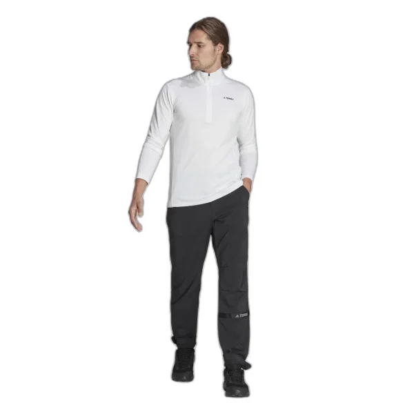 Tout neuf 🎁 Randonnee Pedestre Homme Adidas Veste Molleton 1/2 Zip Adidas Terrex Everyhike BLANC 👏 en promotion 7