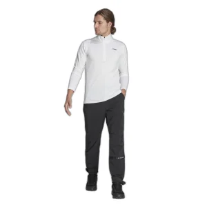 Tout neuf 🎁 Randonnee Pedestre Homme Adidas Veste Molleton 1/2 Zip Adidas Terrex Everyhike BLANC 👏 en promotion 16