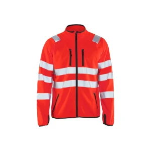 outlet Nouveau 🛒 Randonnee Pedestre Adulte Blaklader Veste Softshell Blaklader Haute Visibilité ORANGE ✔️ 12