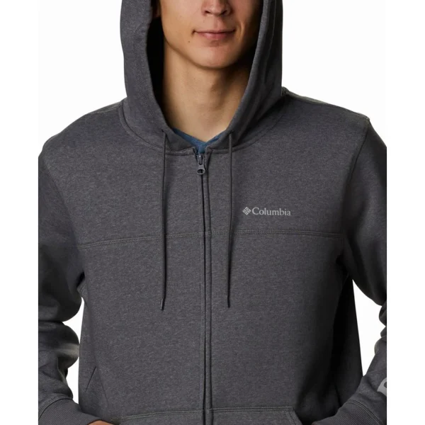 vente luxe pas cher Vente flash 🥰 Randonnee Pedestre Homme Columbia Veste Zippée Columbia Logo Fleece GRIS 🥰 7