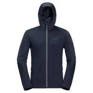 Top ventes Meilleure affaire 🎉 Randonnee Pedestre Homme Jack Wolfskin Veste Imperméable Jack Wolfskin Go Hike Softshell BLEU 👍 13