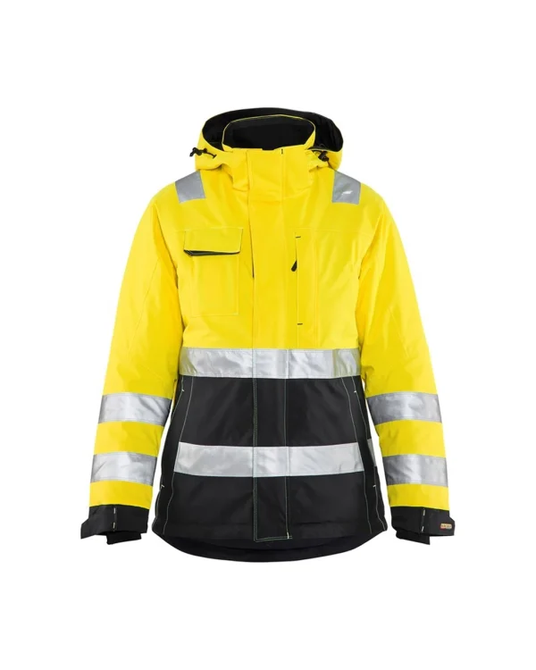 Coupon ✔️ Randonnee Pedestre Adulte Blaklader Veste Hiver Femme Blaklader Haute Visibilité JAUNE 🔥 france 1