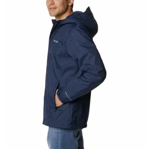 Acheter Tout neuf ⭐ Randonnee Pedestre Homme Columbia Veste Imperméable Columbia Pouring Adventure Ii BLEU 👍 10