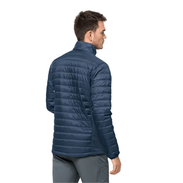 Livraison rapide De gros 💯 Randonnee Pedestre Homme Jack Wolfskin Veste Imperméable Jack Wolfskin Routeburn BLEU 😍 3