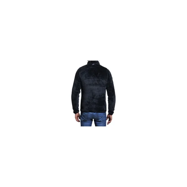 Bon marché 👍 Mode- Lifestyle Homme Peak Mountain Blouson Polaire Homme Carian NOIR ❤️ grande qualité 6